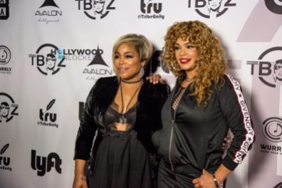 T-Boz and Faith Evans at T-Boz Unplugged 2017 in LA